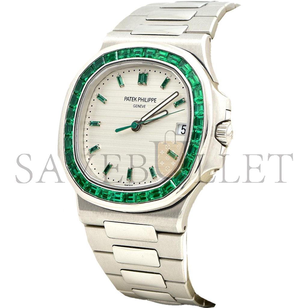 P**ek Ph**ppe emerald nautilus watch 5711p